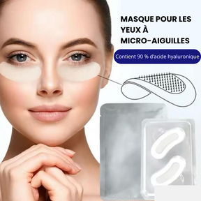 Masque pour les Yeux à Micro-Aiguilles d'Acide Hyaluronique